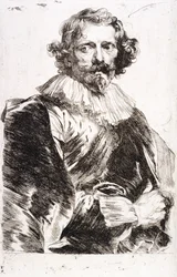 Porträt von Lucas Vorsterman, ca. 1631